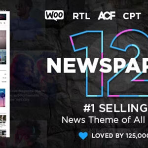 Newspaper WordPress Theme v21.0